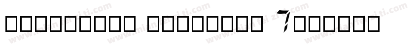 ideafonts dianyuan 7字体转换
